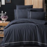 Спален комплект ранфорс ЛУКС - АЛИСА синьо